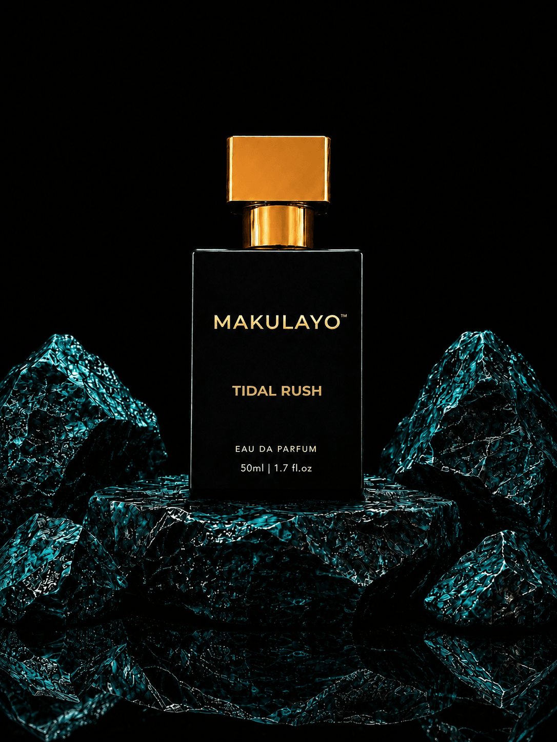 Tidal Rush Eau de Parfum 50ml bottle — Fresh • Aquatic • Aromatic